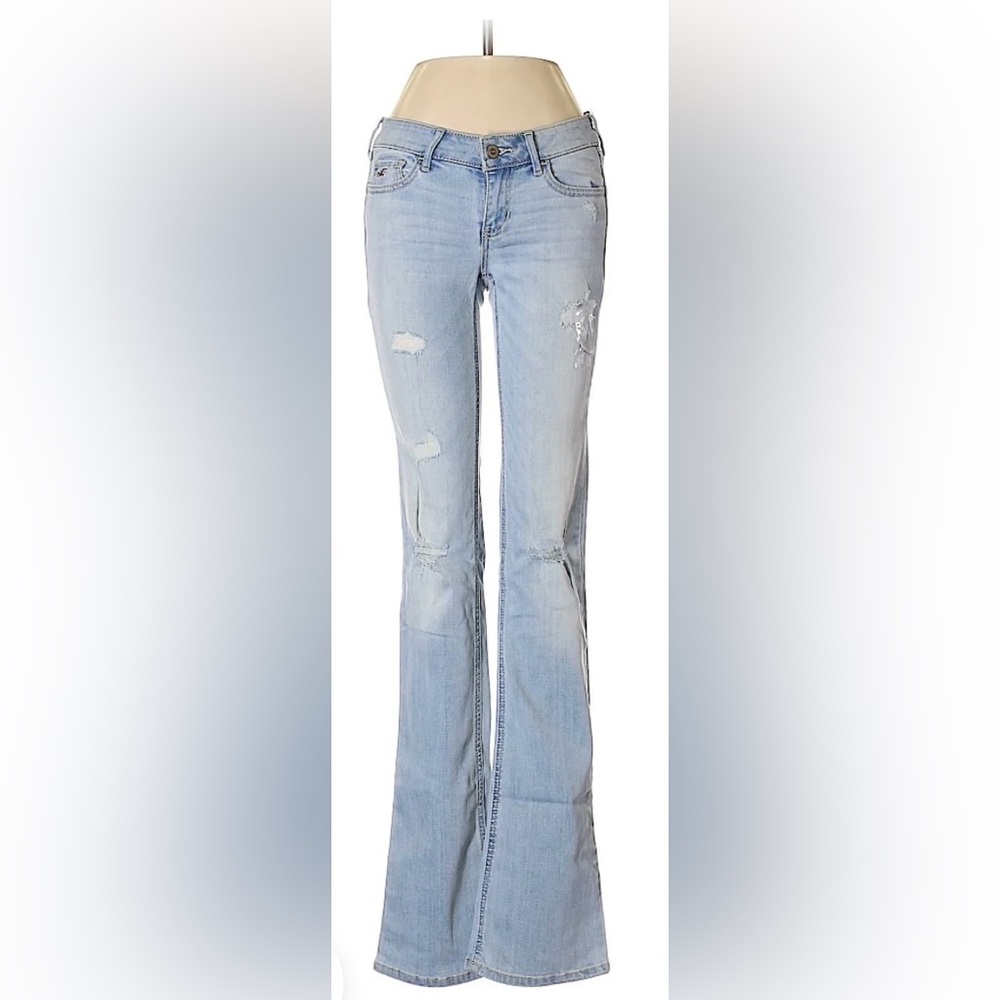 Hollister Light Blue Flare Jeans